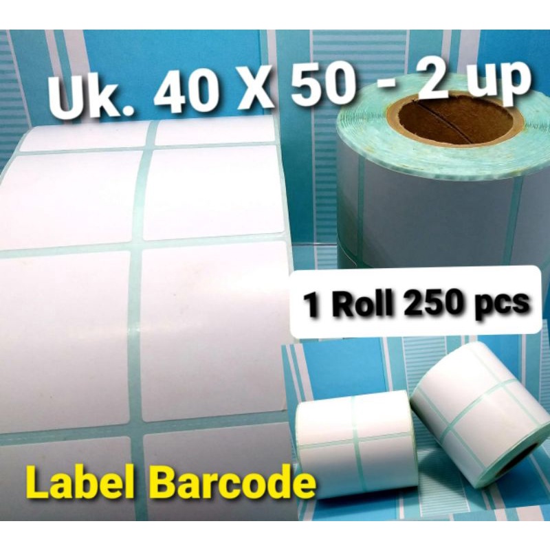 

Lable barcode uk.40 x 50 semicoat