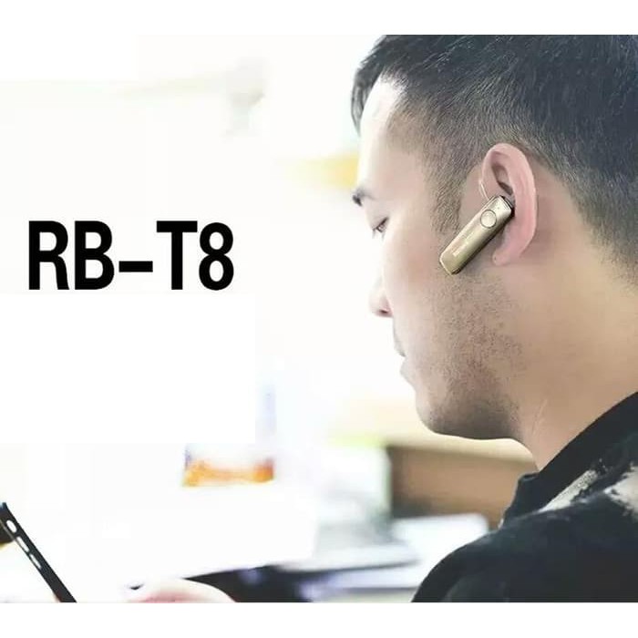 Remax Bluetooth Earphone RB-T8 POSTEL New Package