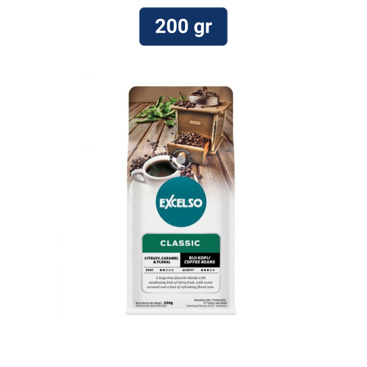

Excelso The Classic Biji 200gr