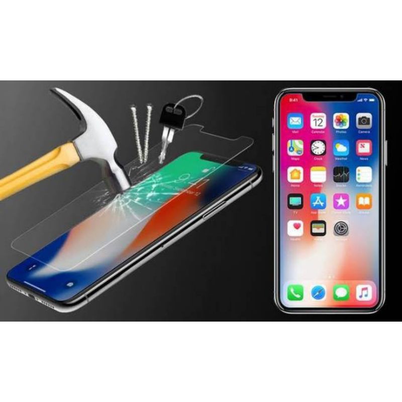 Tampered Glass Iphone X/XS Full Cover Screen Protector Premium Glass