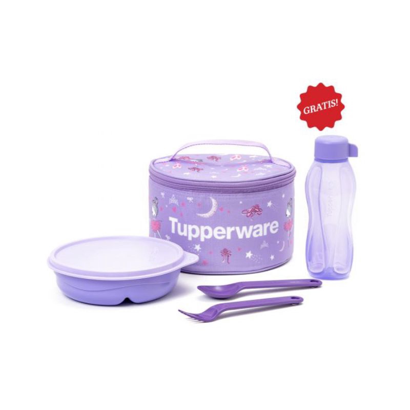 Tupperware kids lunch set/ Tempat Bekal makan si kecil
