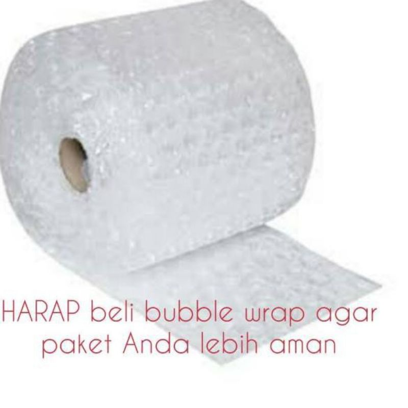 

EXTRA BUBBLE WRAP ATAU KARDUS PACKING PLASTIK BUBBLE BABEL BUBBLEWRAP