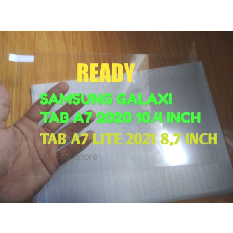 TEMPERED GLASS TABLET SAMSUNG GALAXI TAB A8 2021/2022(X200/X205) TAB A7 2020 (T500/T505) A7 LITE 2021(T220/T225)