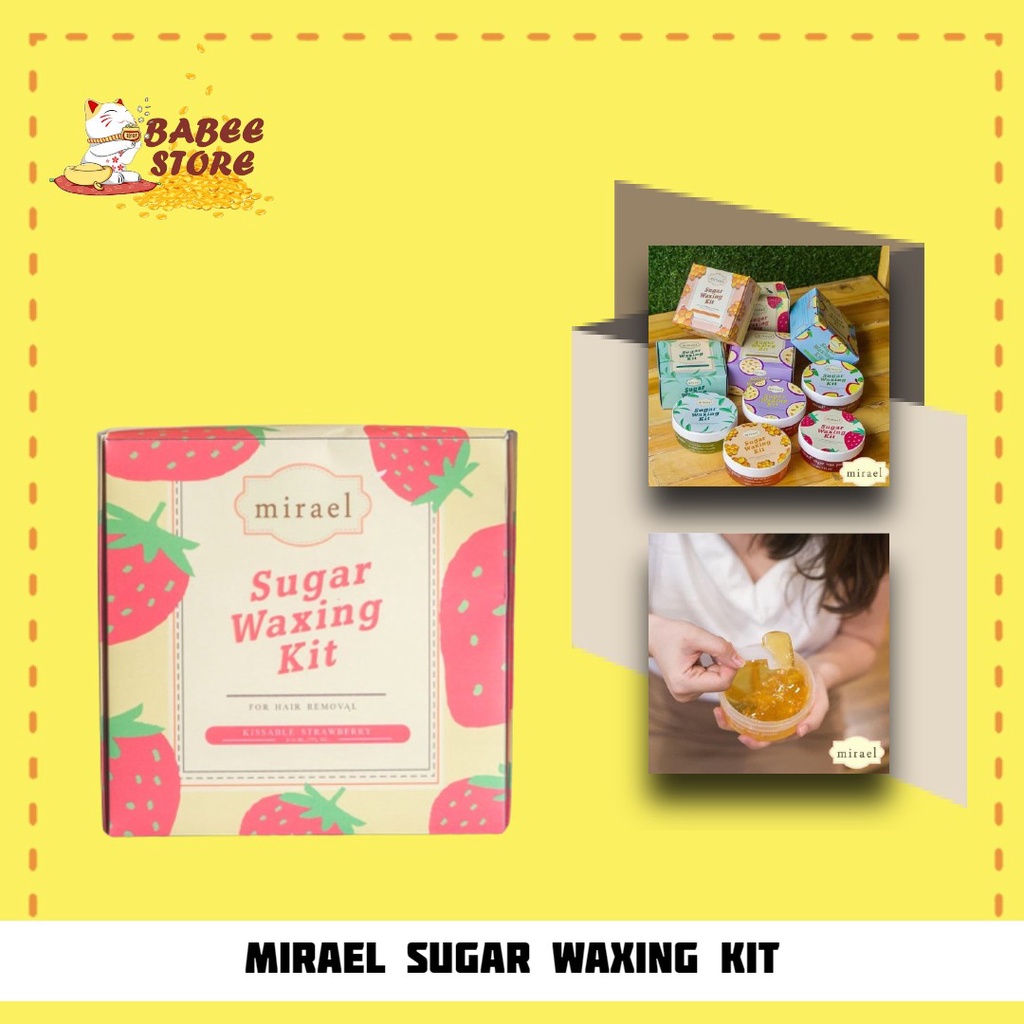 COD MIRAEL SUGAR WAXING KIT / MIRAEL SUGAR WAX HAIR REMOVAL / PENGHILANG BULU KETIAK BULU KAKI