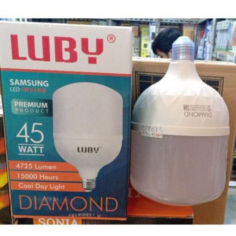 ✅cod Lampu luby 45 Watt bohlam LED capsule 45wat 4275lmn LED bulb bohlam luby capsule