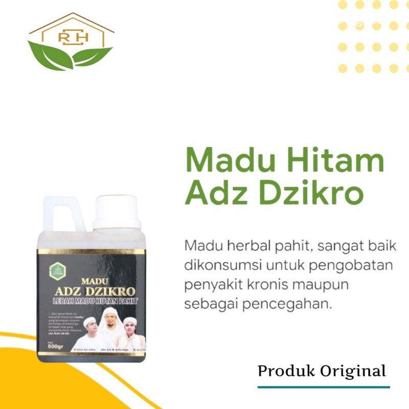 

MADU ADZ DZIKRO lebah madu hutan pahit 500gram