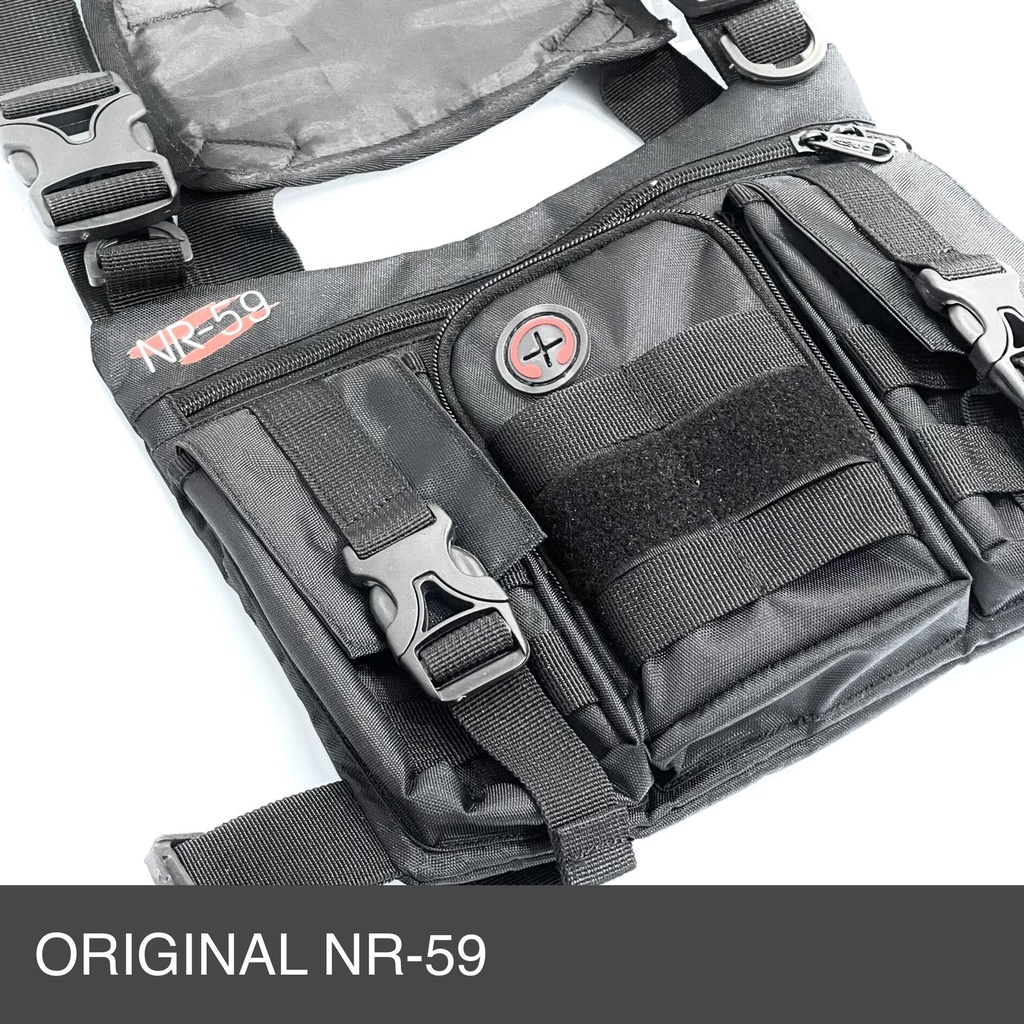 CHEST RIG BAG TAS DADA PRIA / TAS DADA POLISI ORIGINAL NR-59 MODEL TERBARU KEKINIAN 2022