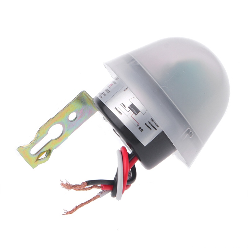 Gro Saklar Lampu Jalan Photocell Otomatis Auto On Off Untuk Sensor DC AC 220V 10A Sw