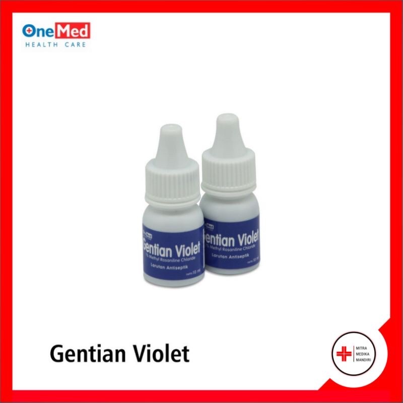 Gentian Violet Obat sariawan One Med 10 ml