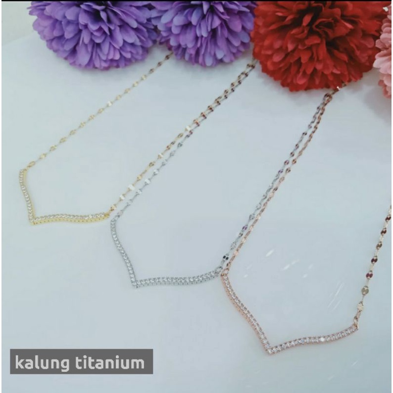 kalung fuji titanium/kalung titanium asli terlaris