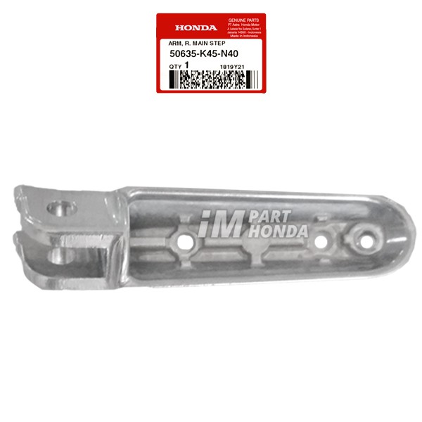 50635-K45-N40 Besi Pijakan Kaki Foot Step Depan Kanan CBR 150 R LED K45G K45N K45R