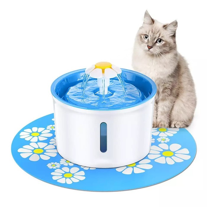 r3w Dispenser Minum Kucing Anjing / Tempat Minum Kucing Anjing Otomatis /  Air Mancur Kucing Anjing