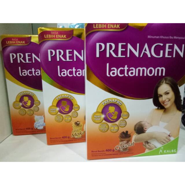 

Prenagen Lactamom Susu Bubuk 400 gr Expired 2019