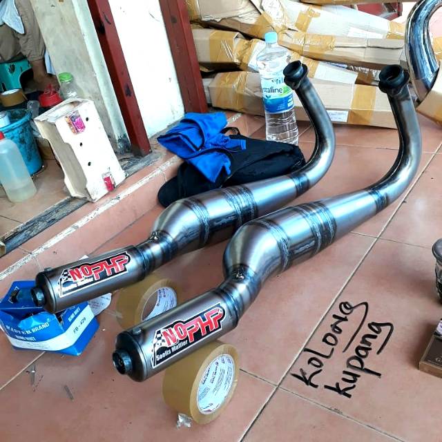 Knalpot kolong, knalpotkolong rxking, rxseris model  kupang.knalpot blayer rx king