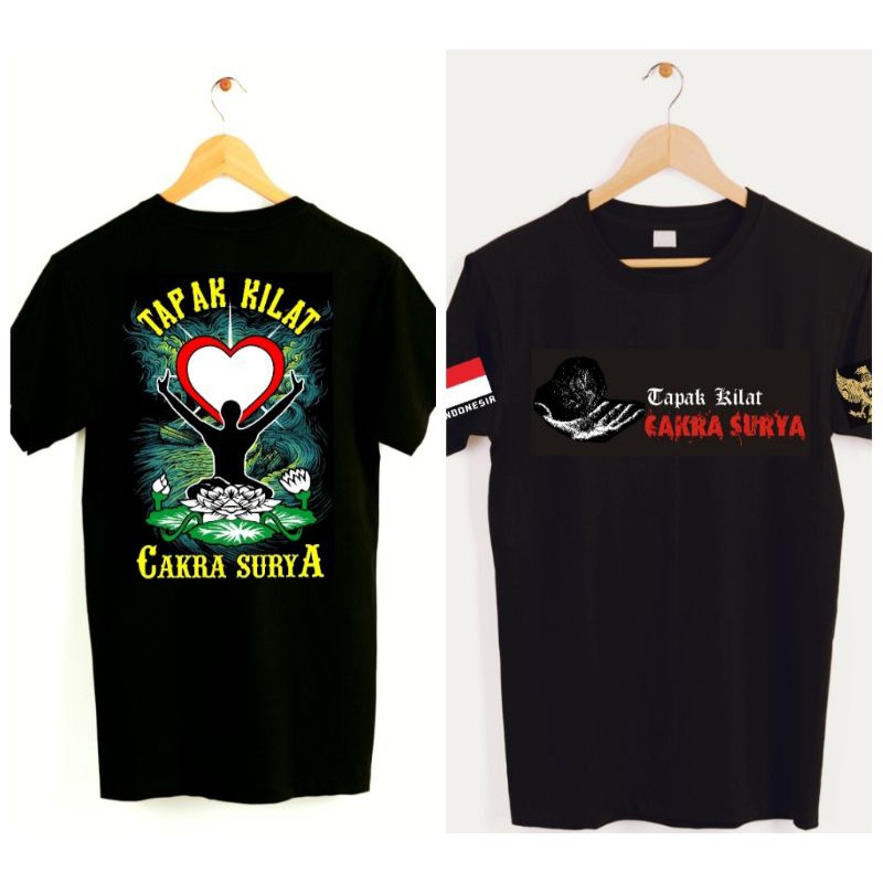 kaos tapak kilat Cakra surya kaos psht kaos tapak sirih lebur jiwo