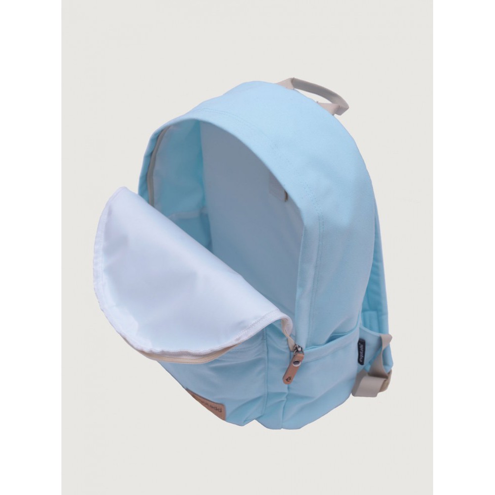 Limito Mochilo Onzo Baby Blue | Tas Ransel Mini Polos Kecil Simpel Wanita Backpack | FORIND Esgotado