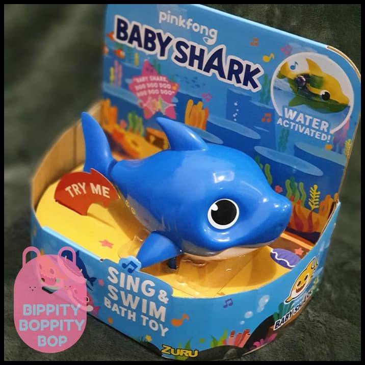 baby shark water activated
