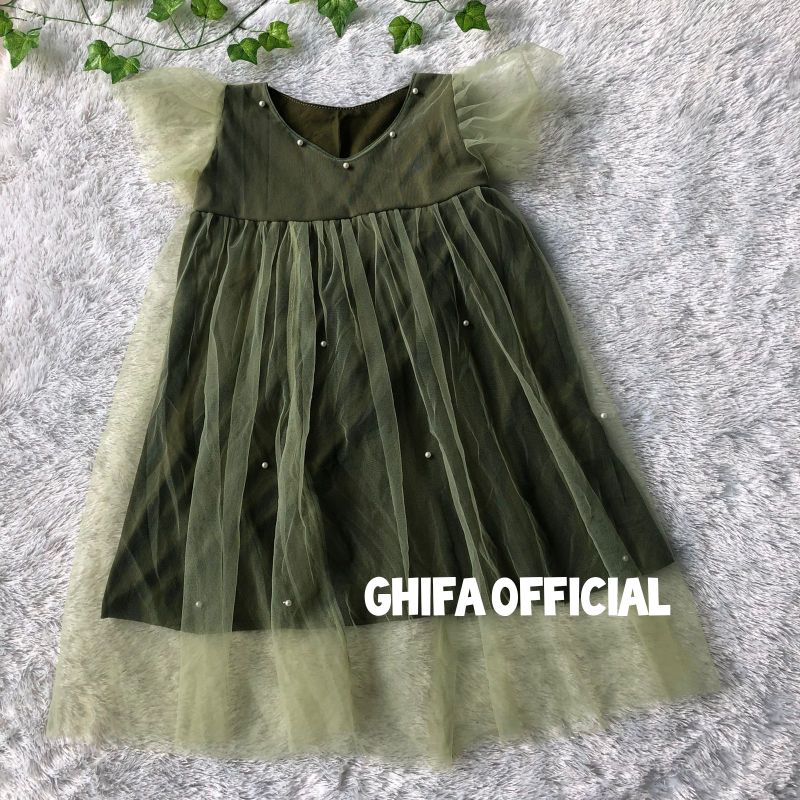 BAJU ANAK PEREMPUAN  USIA 2-5 TAHUN / DRESS ANAK TUTU PREMIUM / LONGDRESS ANAK