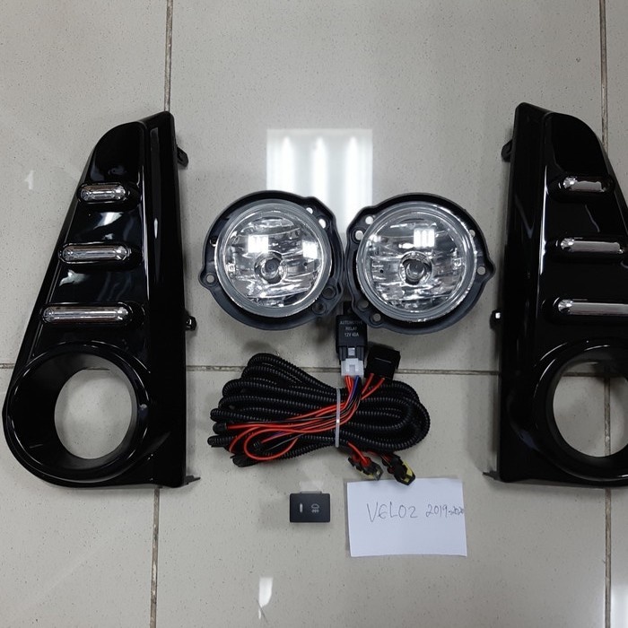 FOGLAMP LAMPU KABUT MOBIL TOYOTA VELOZ 2019-2021