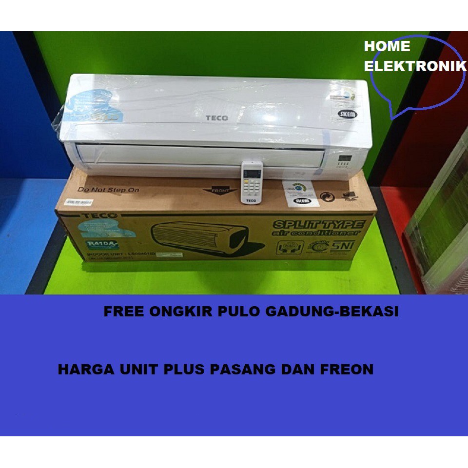 AC INDOOR TECO 1 PK+PASANG