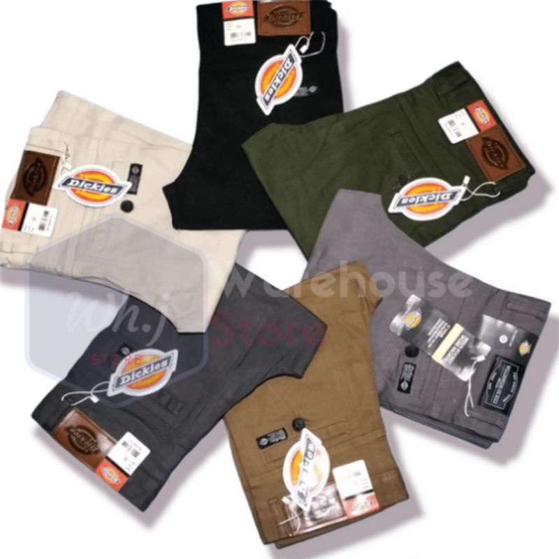 CELANA CHINO Panjang pria Slimfit KERJAHARIAN Santai Casual FormalCelana Chino Panjang Pria Dickies Premium