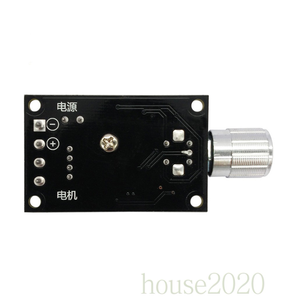 (House2020) Kontroler Kecepatan Motor Pwm Dc 6v 12v 24v 3a 80w 1203bb