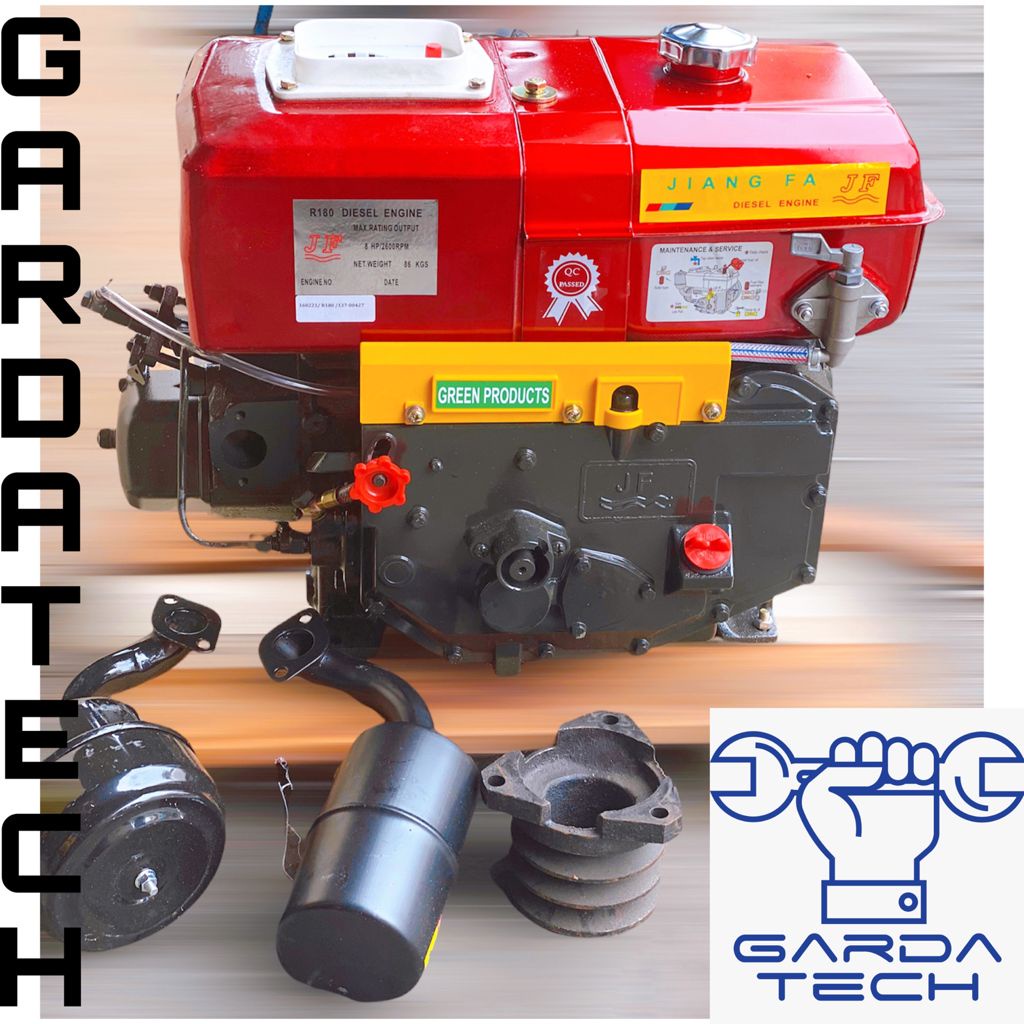 Mesin Penggerak Solar Engine Diesel Jiangfa R180 / 8 HP