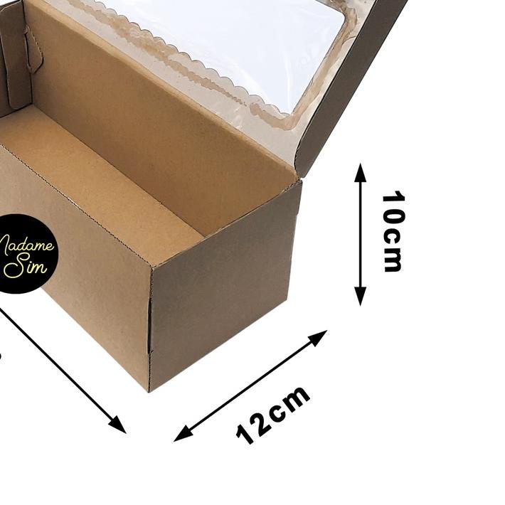 

KOTAK KUE - CAKE BOX - DUS BOLU 30 x 12 x 10 CM - MS-08 (ISI : 10 PCS)