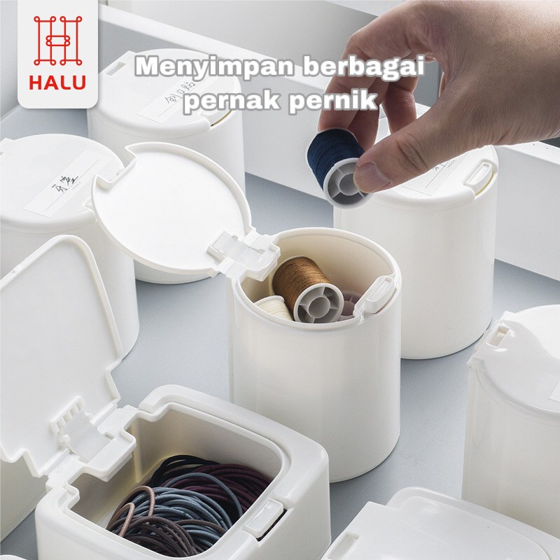 Nama - Kotak Putih Polos Serbaguna Box Accessories Kotak PenyimpananSerbaguna