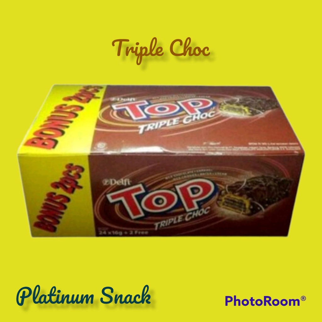 Delfi Top Chocolate 24pcs x 9g | Bonus 2 pcs