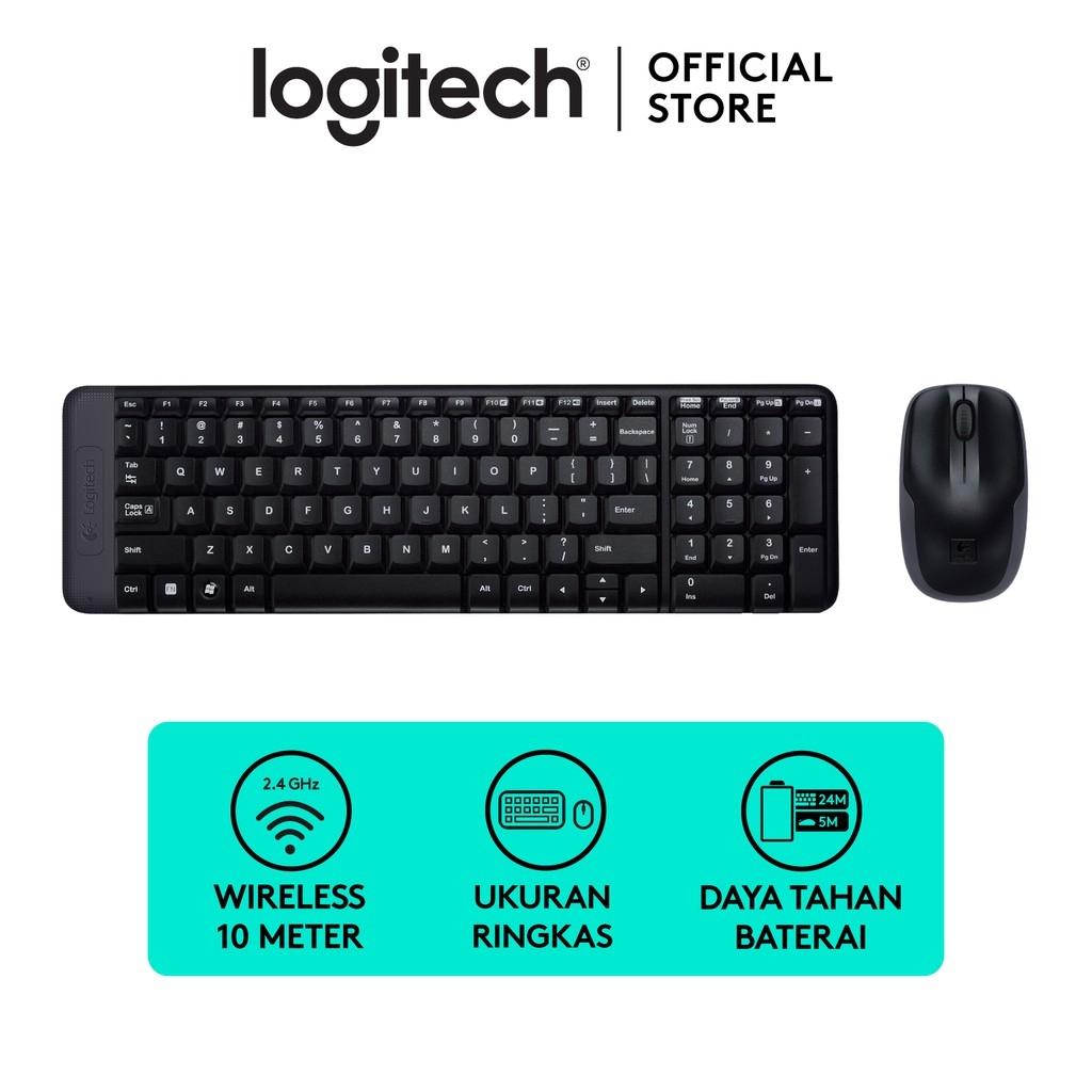 Logitech MK215 Wireless Combo Keyboard Mouse