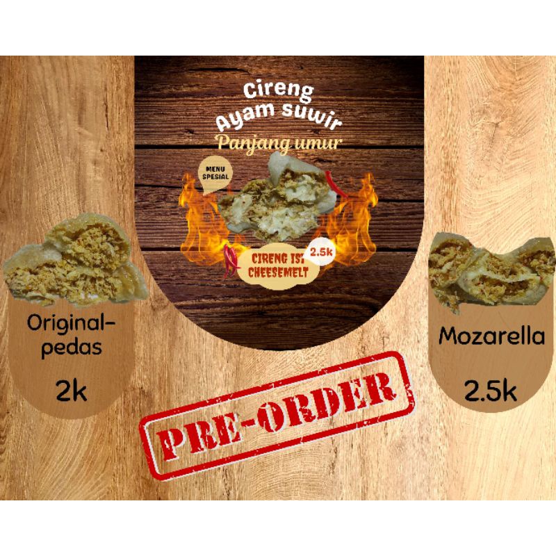 

cireng ayam suwir