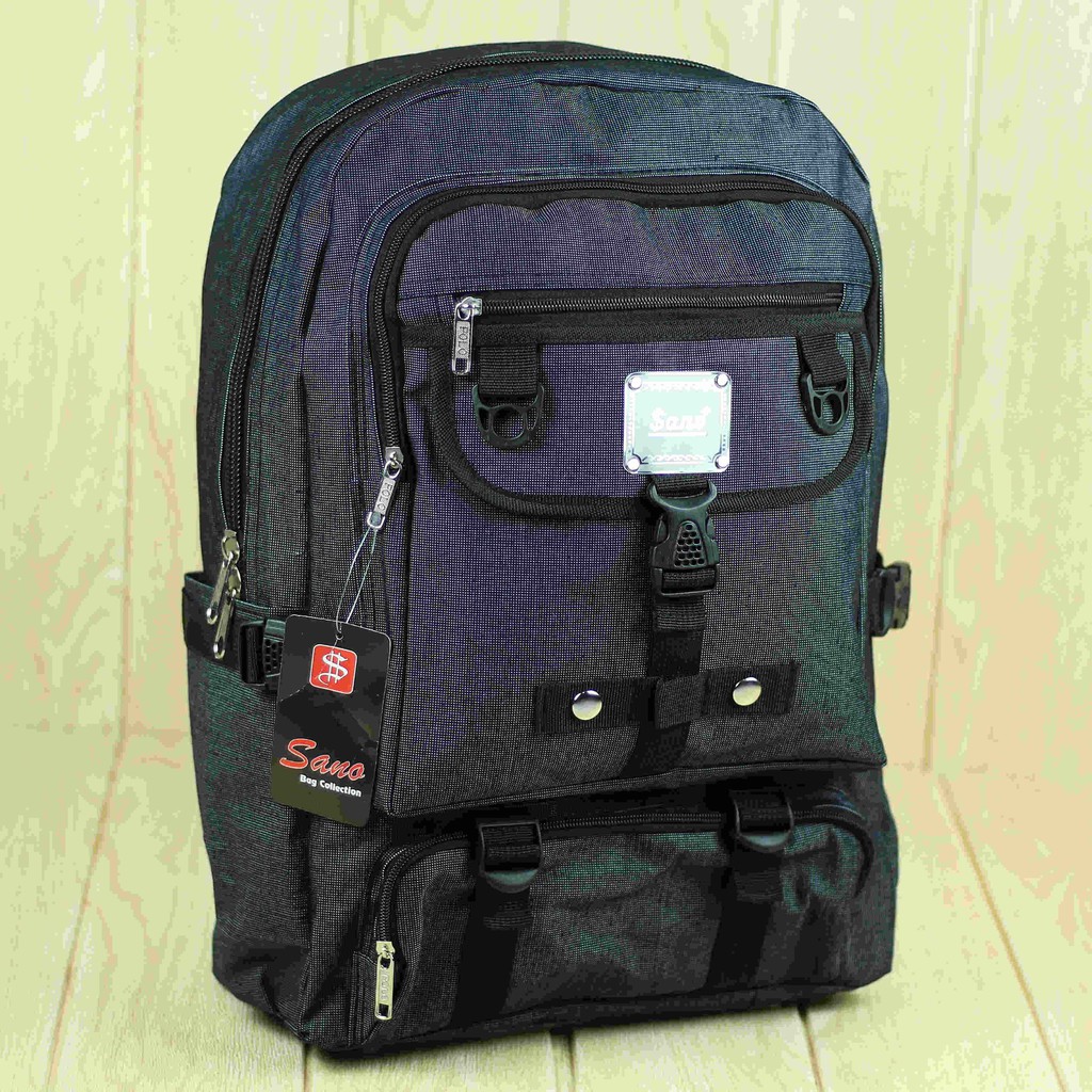 Backpack Outdoor Tebal Tas Sano  Ransel Sekolah Sma Smp Remaja Pria Keren