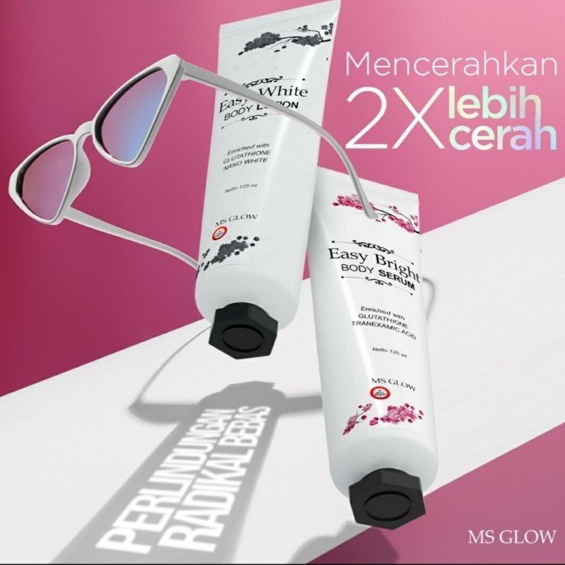 PAKET EASY BODY WHITE MS GLOW