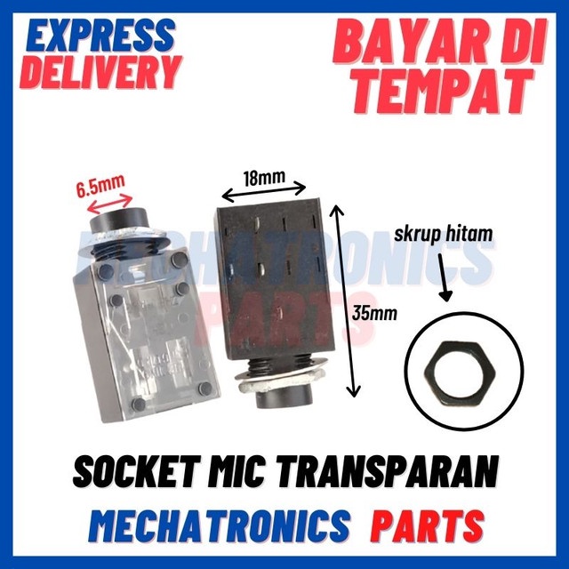 [SOC-9159] SOCKET MIC TRANSPARAN