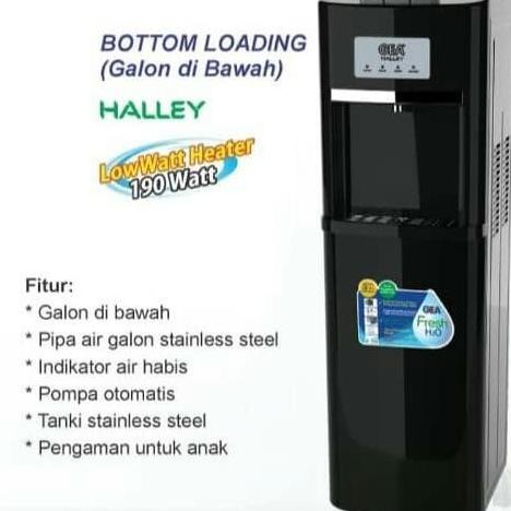 GEA HALLEY DISPENSER GALON BAWAH KOMPRESOR