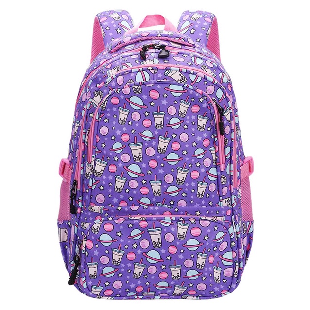 RANSEL BACKPACK SD / REMAJA TAS ANAK SEKOLAH GAMBAR DINO DINOSAURUS Dan KUDA PONY AJAIB UKURAN BESAR 17inch