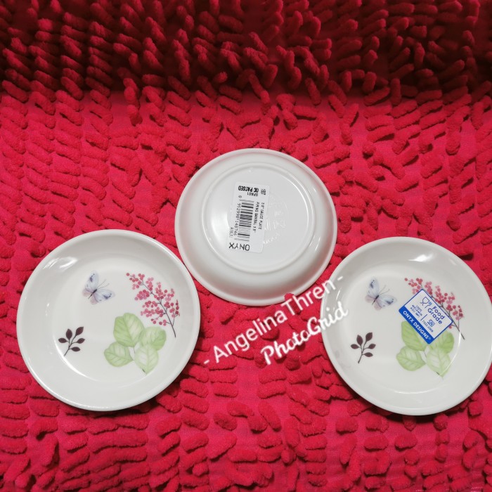 Piring Sambal melamin 9.5cm - Sauce plate 3.8" Seraphina