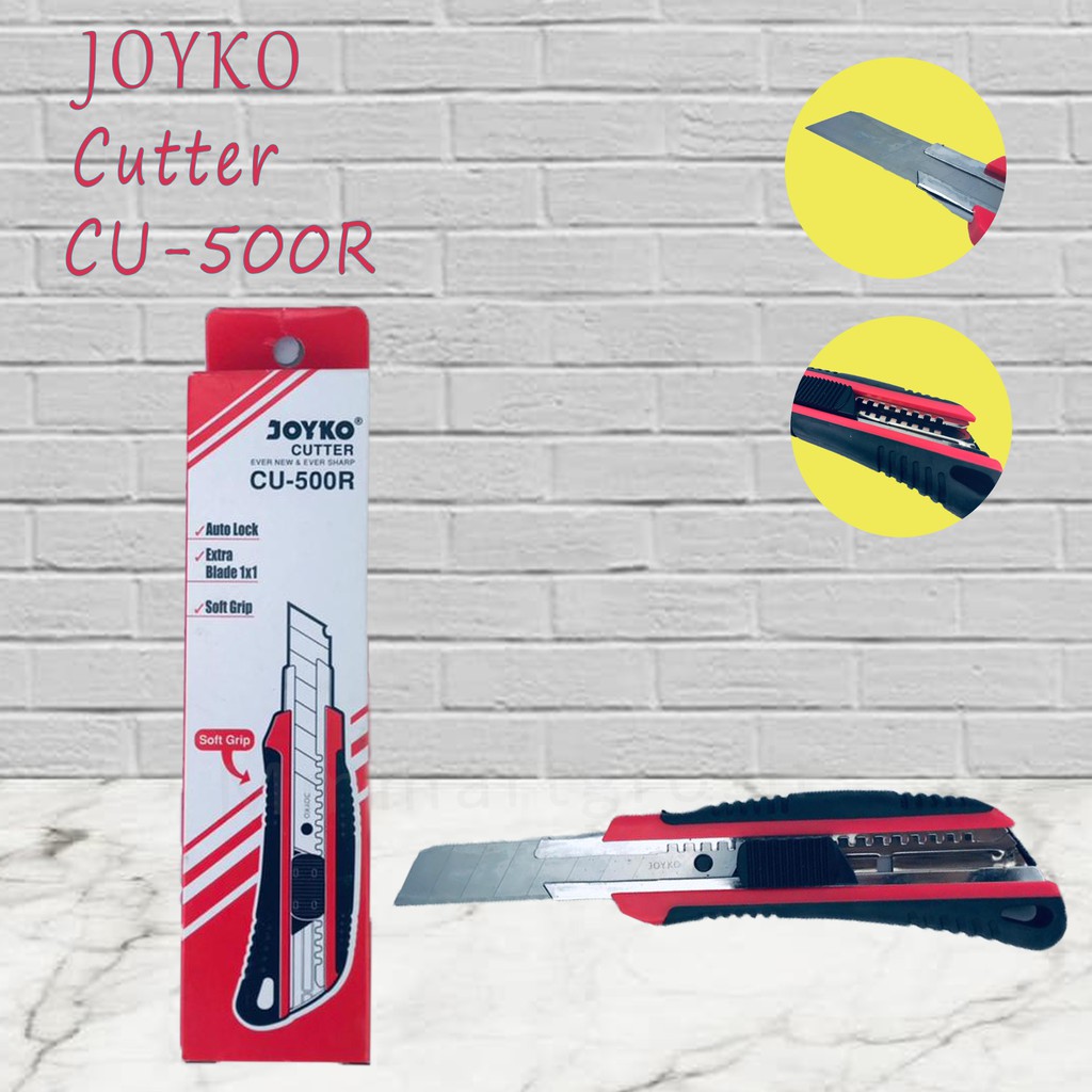 Joyko / Cutter / Pisau Cutter / CU-500R