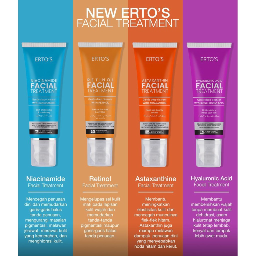 ERTOS Facial Treatment New Series | Pembersih Wajah by AILIN