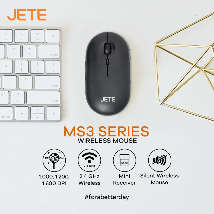 Mouse Wireless JETE MS3