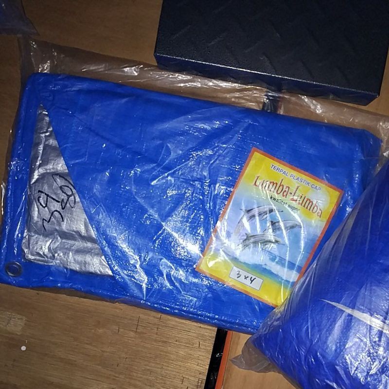 terpal plastik / terpal kolam / terpal 3x4