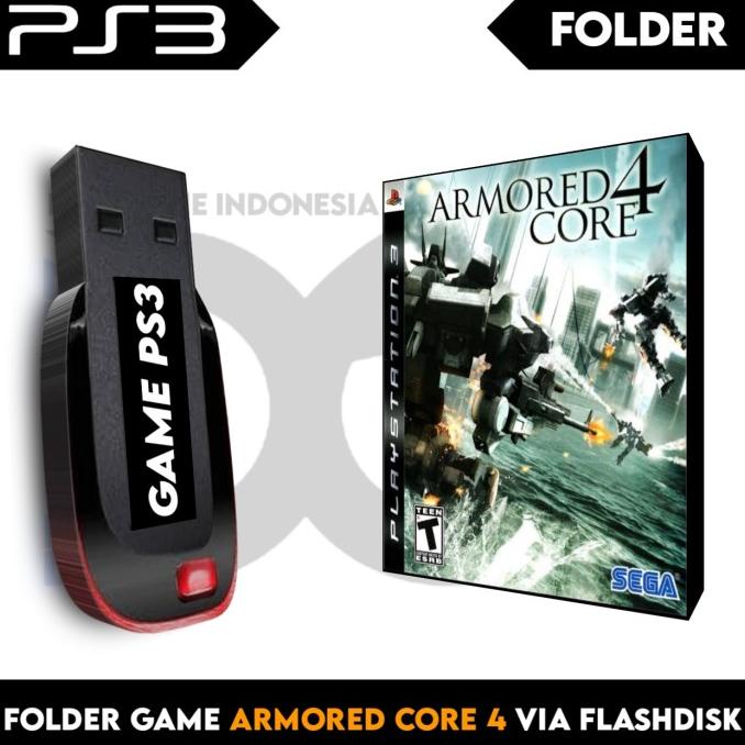 BISA COD Game PS3 Armored Core 4 via Flashdisk - Folder Game