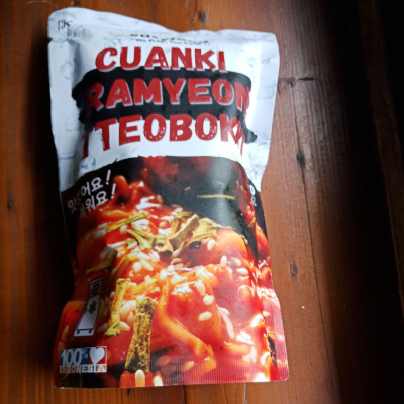 

Easyfood Cuanki Ramyeon Tteobokki Cuanki Mami