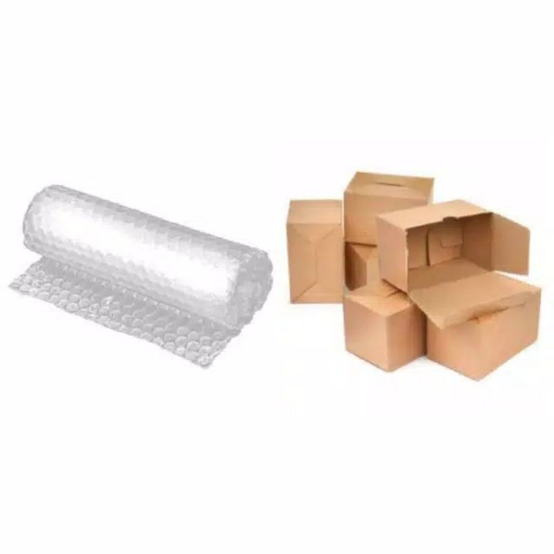 

Bubble Wrap ATAU Kardus Tambahan Pelindung Pesanan Barang