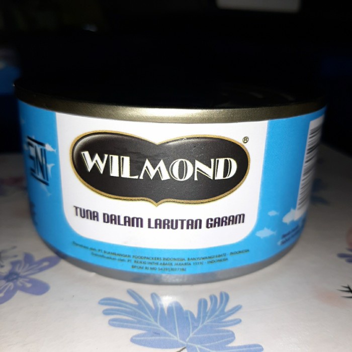 

Da202X6 Wilmond Tuna Kaleng Dalam Air 185Gr Siap Pakai Xa20X1