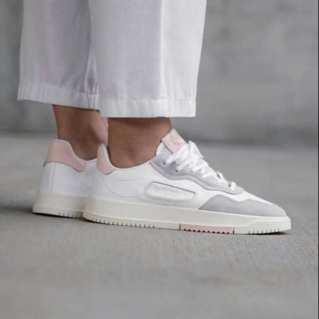 SEPATU CEWEK ADIDAS SC PREMIERE RAV WHITE PINK original premium