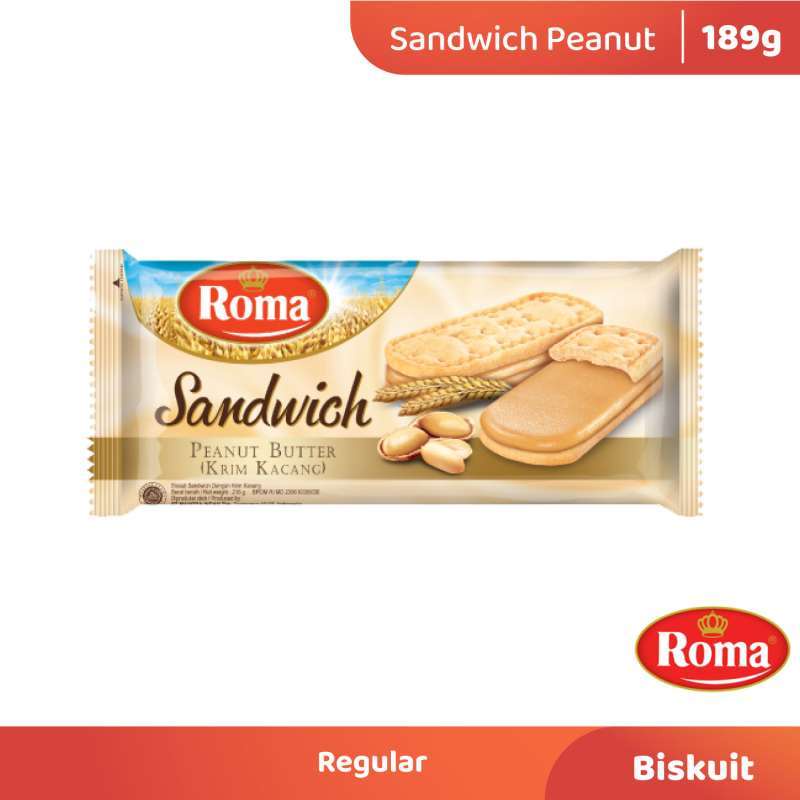 

Roma Sandwich Peanut [189 Gr]