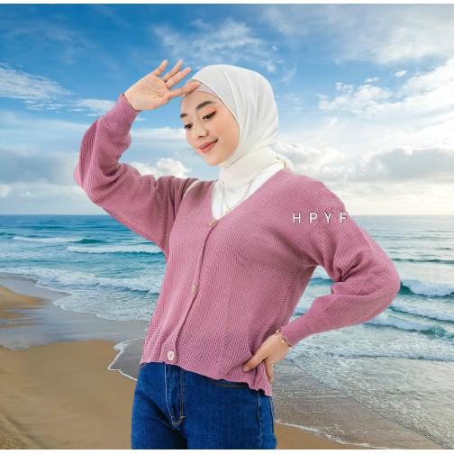 VIONA RAJUT - CASUAL KNIT -cardigan rajut casual