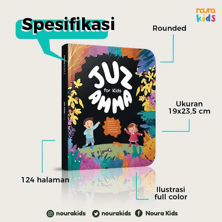 Juz Amma for Kids | Tim Redaksi Noura Books, Juz Amma Anak, Mizan